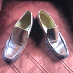 🌟Calvin Klein men’s Sz 9-1/2 brown slip on shoes